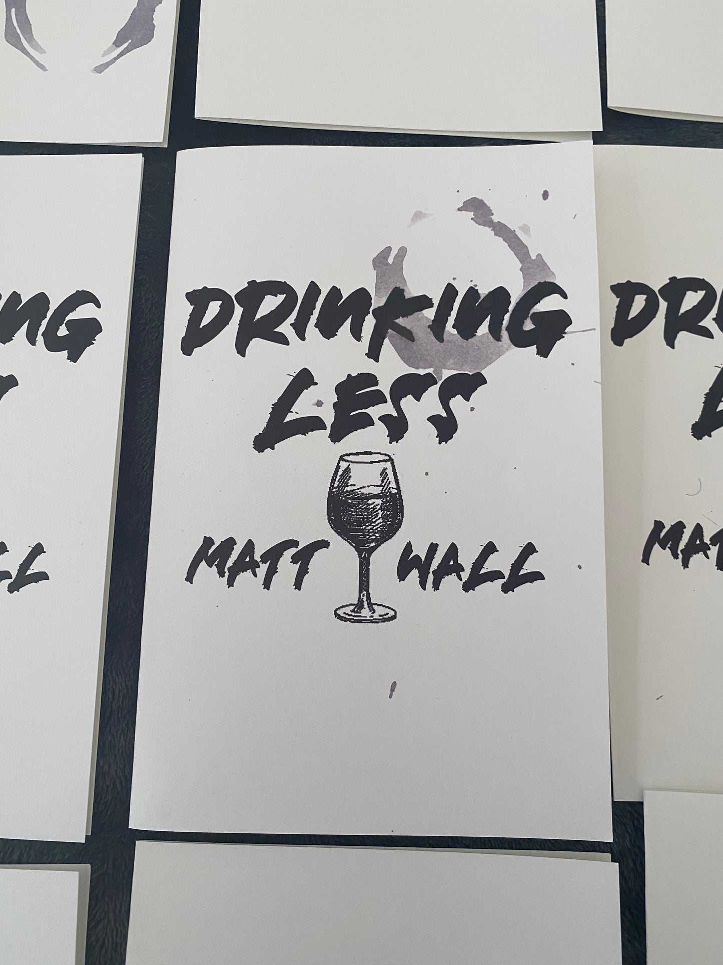 Drinking Less - SIGNED COPY - Poems